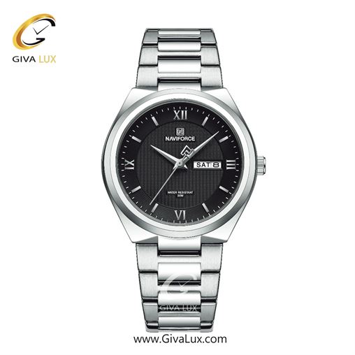 ساعت مچی مردانه بند فلزی ناوی فورس(نیوی فورس)استیل تقویم دار NF8030 S/B  847_8030SSB.jpg