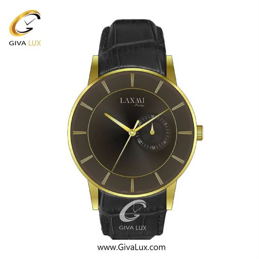 ساعت مچی اورجینال مردانه لاکسمی | LAXMI  طلایی | مشکی| قهوه ای| کد رفرنس 8519-1 8519-3G.jpg