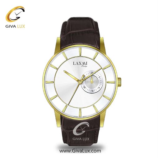 ساعت مچی اورجینال مردانه لاکسمی | LAXMI  طلایی | مشکی| دودی|تیتانیوم| کد رفرنس 8519-3 8519-5G.jpg