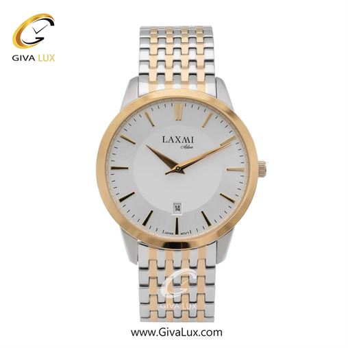 ساعت مچی اورجینال مردانه لاکسمی | LAXMI  طلایی | نقره ای-طلایی| نقره ای| کد رفرنس  8525-1 8525-1L.jpg