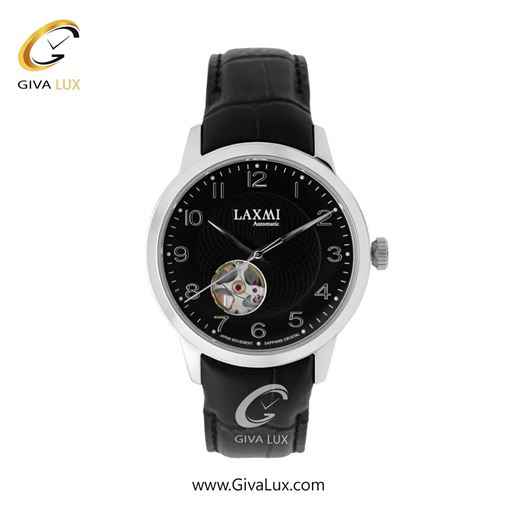 ساعت مچی اورجینال مردانه لاکسمی نقره ای | مشکی| مشکی| کد رفرنس 8532-4