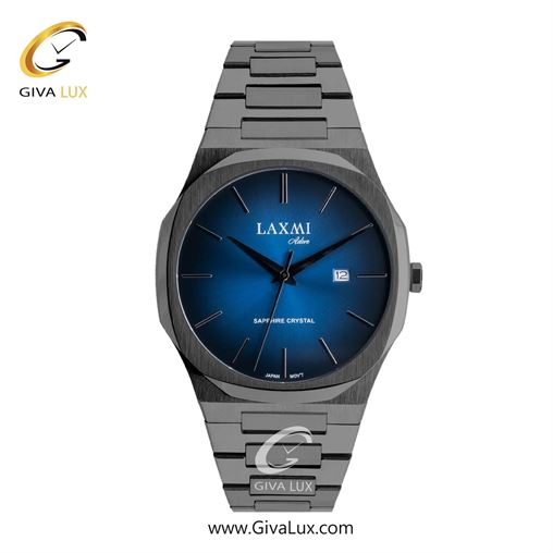 ساعت مچی اورجینال مردانه لاکسمی | LAXMI  نقره ای | نقره ای| سبز| کد رفرنس 8558-4 8558-5G.jpg