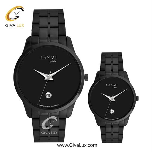 ساعت مچی اورجینال ست لاکسمی | LAXMI  نقره ای | نقره ای| مشکی| کد رفرنس 8572-4 8572-12.jpg
