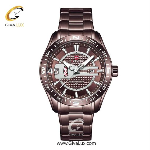 ساعت مچی مردانه بند فلزی کافی ناوی فورس (نیوی فورس) کد NF9157-CE/CE 873_NF9157-CECE.jpg