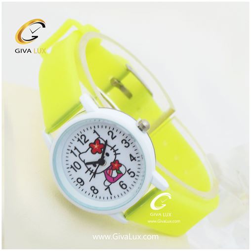 ساعت بچگانه با طرح کیتی 