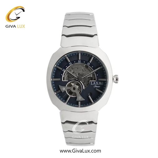 ساعت مچی اورجینال مردانه لاکسمی نقره ای | نقره ای| سرمه ای| کد رفرنس 3-8816