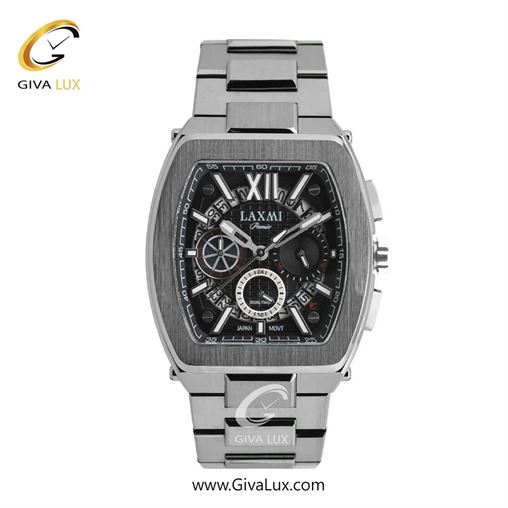 ساعت مچی اورجینال مردانه لاکسمی دو زمانه تیتانیوم | تیتانیوم| مشکی| کد رفرنس 1-8818