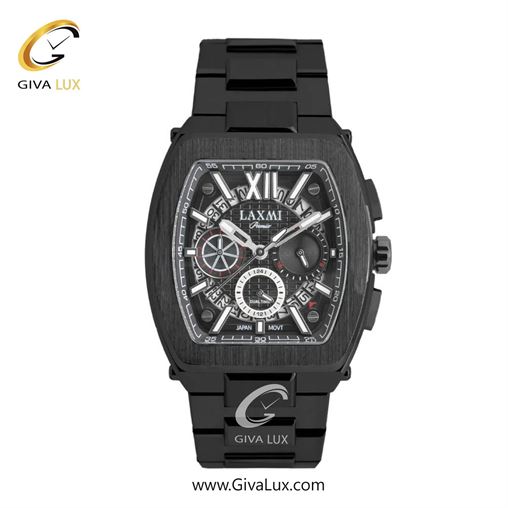 ساعت مچی اورجینال مردانه لاکسمی دو زمانه مشکی | مشکی| مشکی| کد رفرنس 2-8818