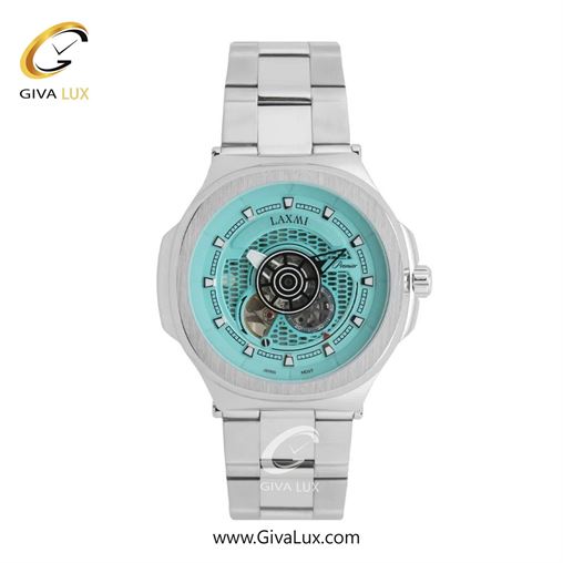 ساعت مچی اورجینال مردانه لاکسمی نقره ای | نقره ای| آبی| کد رفرنس 4-8822