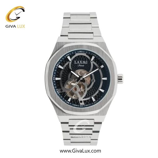 ساعت مچی اورجینال مردانه لاکسمی نقره ای | نقره ای| سرمه ای| کد رفرنس 1-8823