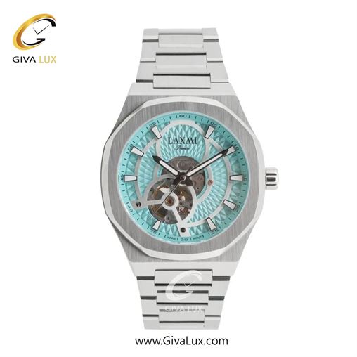 ساعت مچی اورجینال مردانه لاکسمی نقره ای | نقره ای| آبی| کد رفرنس 4-8823