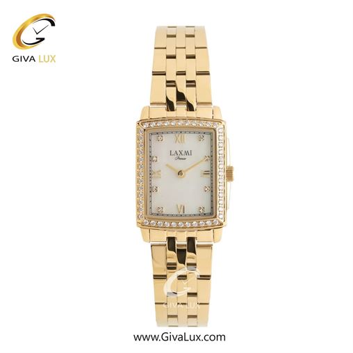 ساعت مچی اورجینال زنانه لاکسمی طلایی | طلایی| سفید| کد رفرنس 8826-2