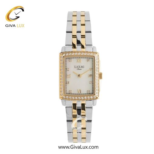 ساعت مچی اورجینال زنانه لاکسمی طلایی | نقره ای-طلایی| سفید| کد رفرنس 8826-3