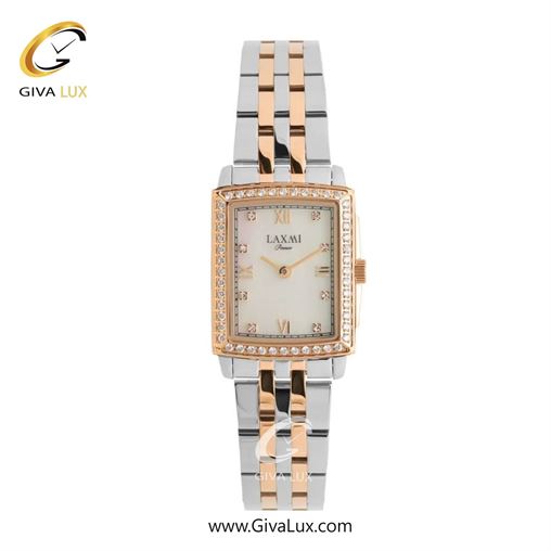 ساعت مچی اورجینال زنانه لاکسمی رزگلد | رزگلد-نقره ای| سفید| کد رفرنس 8826-5