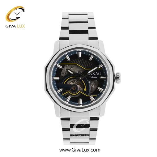 ساعت مچی اورجینال مردانه لاکسمی نقره ای | نقره ای| سرمه ای| کد رفرنس 2-8829