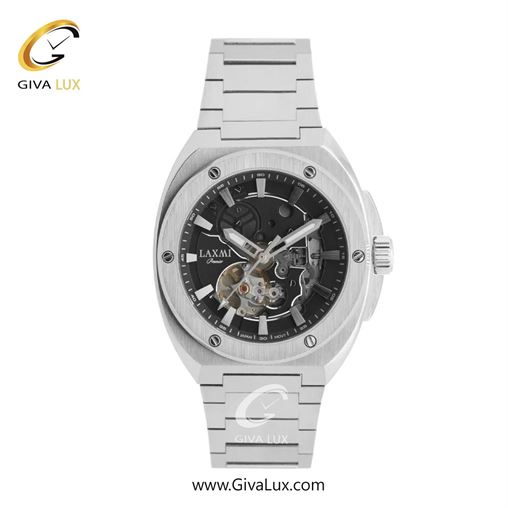 ساعت مچی اورجینال مردانه لاکسمی نقره ای | نقره ای| مشکی| کد رفرنس 1-8830