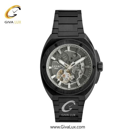 ساعت مچی اورجینال مردانه لاکسمی مشکی | مشکی| طوسی| کد رفرنس 3-8830
