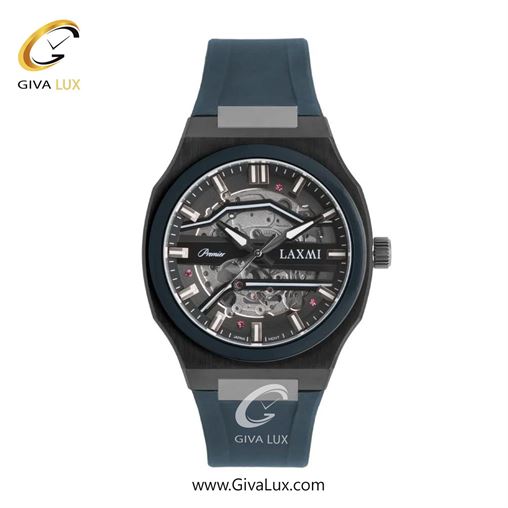 ساعت مچی اورجینال مردانه لاکسمی مشکی-سرمه ای | سرمه ای| دودی|تیتانیوم| کد رفرنس 8832-3