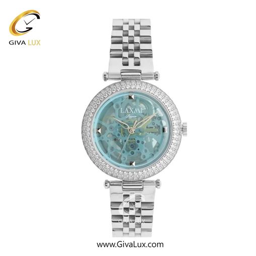 ساعت مچی اورجینال زنانه لاکسمی نقره ای | نقره ای| آبی| کد رفرنس 8836-1