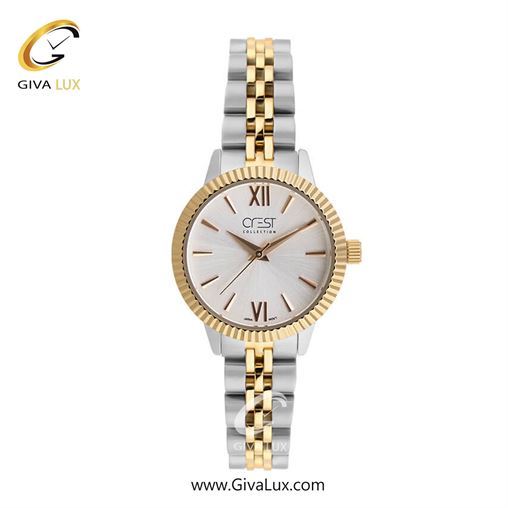 ساعت مچی اورجینال زنانه کرست | Crest  نقره ای | نقره ای| صورتی| کد رفرنس Crest 9029-1 9029-4.jpg