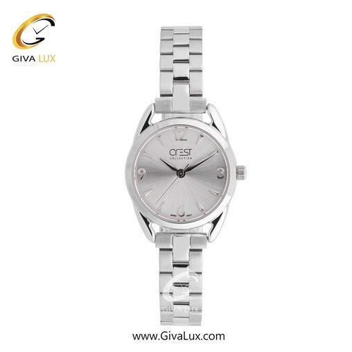 ساعت مچی اورجینال زنانه کرست | Crest  نقره ای | نقره ای| نقره ای| کد رفرنس Crest 6364-1 9052-1.jpg