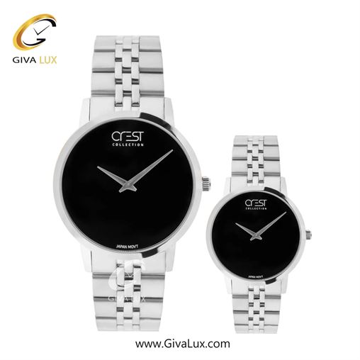 ساعت مچی اورجینال ست کرست | Crest  نقره ای | نقره ای| سرمه ای| کد رفرنس Crest 9074-4 9074-1.jpg