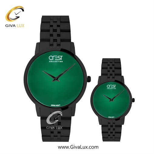 ساعت مچی اورجینال ست کرست | Crest  مشکی | مشکی| مشکی| کد رفرنس Crest 9074-8 9074-10.jpg