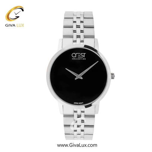 ساعت مچی اورجینال زنانه کرست | Crest  نقره ای | نقره ای| سرمه ای| کد رفرنس Crest 9074-4 9074-1L.jpg