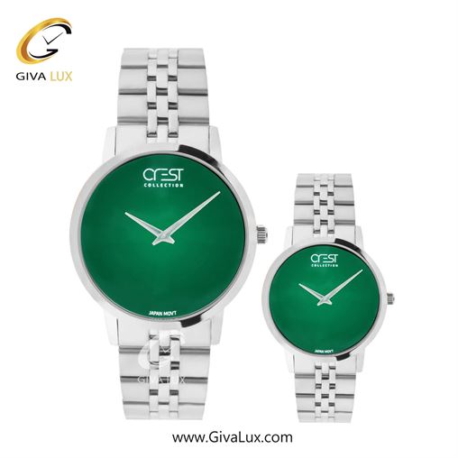 ساعت مچی اورجینال ست کرست | Crest  نقره ای | نقره ای| سرمه ای| کد رفرنس Crest 9074-4 9074-3.jpg