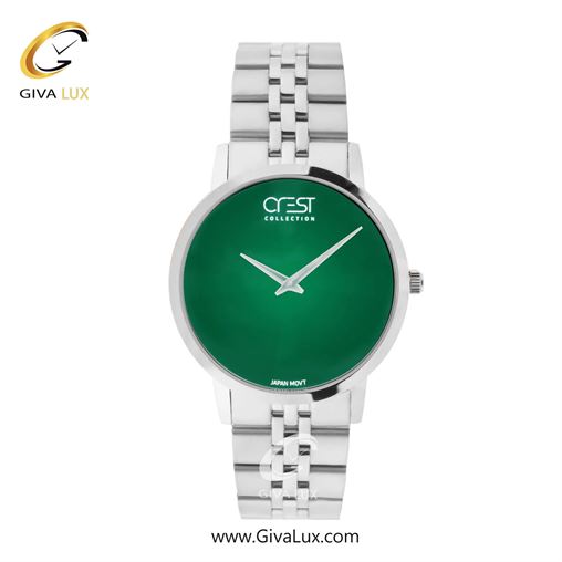 ساعت مچی اورجینال مردانه کرست | Crest  نقره ای | نقره ای| مشکی| کد رفرنس Crest 9074-1 9074-3G.jpg