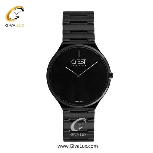 ساعت مچی اورجینال زنانه کرست | Crest  رزگلد | نقره ای-رزگلد| مشکی| کد رفرنس Crest 9076-5 9076-6L.jpg