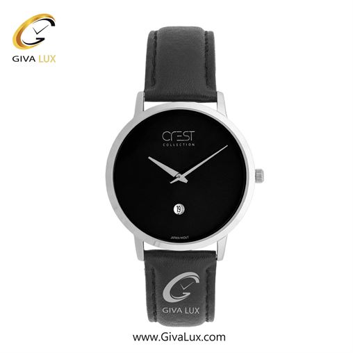 ساعت مچی اورجینال مردانه کرست | Crest  نقره ای | مشکی| سفید| کد رفرنس Crest 9078-1 9078-2G.jpg