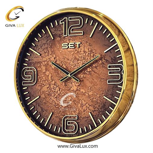 ساعت دیواری آلیاژ فلزی ست عرض قاب 50 سانتیمتر  | طلایی | کد رفرنس X100 90_X100.jpg