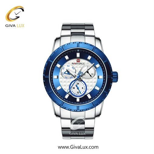 ساعت مچی مردانه سه موتوره ناوی فورس(نیوی فورس) مدل NF9145 S/BE 9145SBluS.jpg
