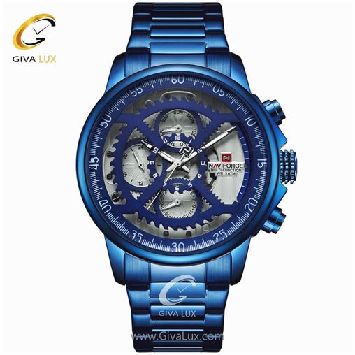 ساعت مچی مردانه بند فلزی نوی فورس NF9150 9150BE.jpg