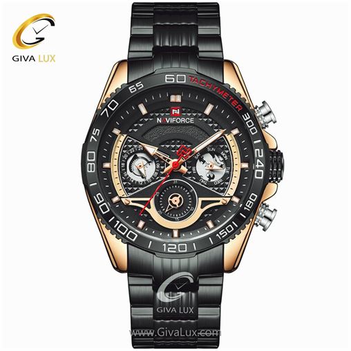 ساعت مچی مردانه سه موتوره فول تایم نوی فورس مدل 9185 9185BRG.jpg