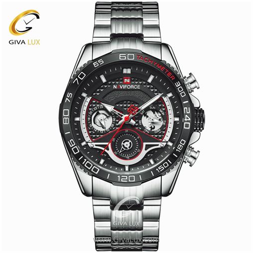 ساعت مچی مردانه سه موتوره فول تایم نوی فورس مدل 9185 9185SB.jpg