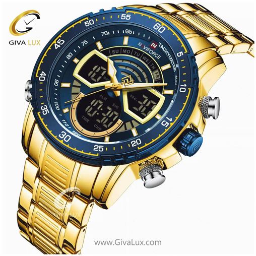 ساعت مچی مردانه بند فلزی فول تایم ناوی فورس مدل NF9189 91891.jpg