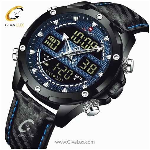 ساعت مچی مردانه بند چرمی ناوی فورس مدل NF9194 9194bbebe2.jpg