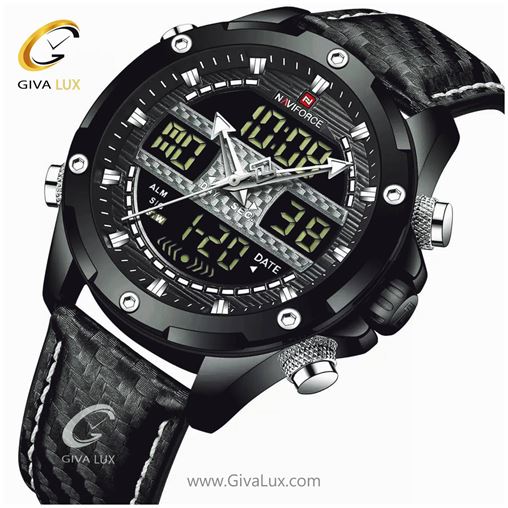 ساعت مچی مردانه بند چرمی ناوی فورس مدل NF9194 9194bwb2.jpg