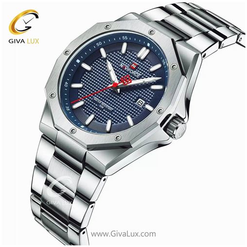 ساعت مچی مردانه بندفلزی سیلور ناوی فورس مدل 9200 9200SSBE1.jpg