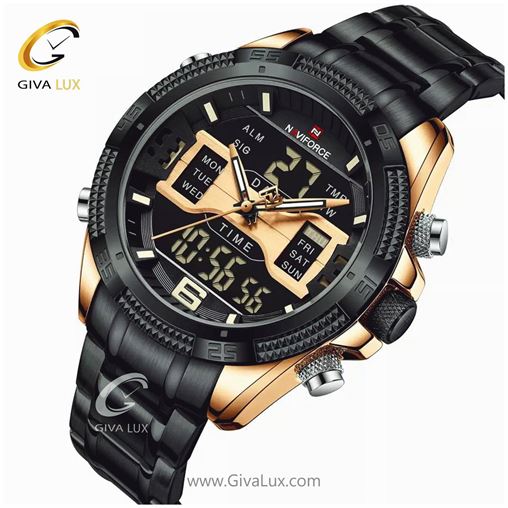 ساعت مچی مردانه بند فلزی ناوی فورس مدل NF9201 9201RGB1.jpg