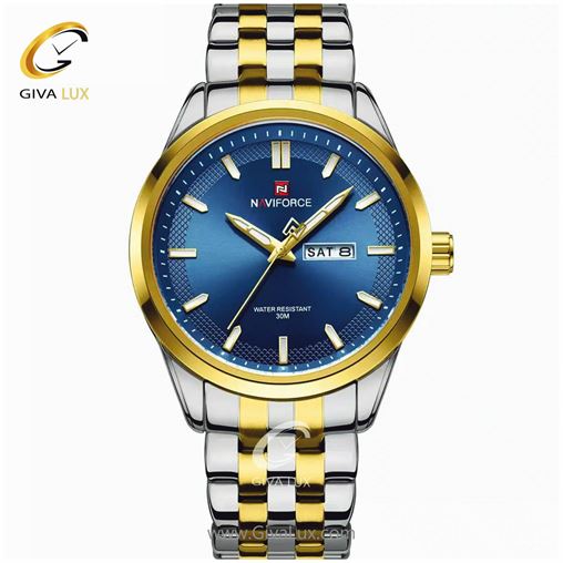 ساعت مچی مردانه بند فلزی ناوی فورس مدل NF9203 9203GBE.jpg