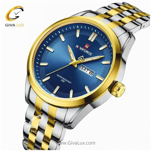 ساعت مچی مردانه بند فلزی ناوی فورس مدل NF9203 9203GBE1.jpg