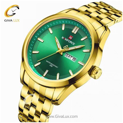 ساعت مچی مردانه بند فلزی ناوی فورس مدل NF9203 9203GGN1.jpg