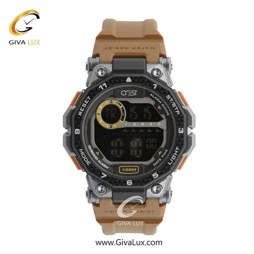 ساعت مچی اورجینال مردانه کرست مشکی-نقره ای | بژ -کرم| مشکی| کد رفرنس Crest 9506-2