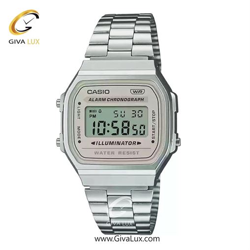 ساعت مچی اورجینال مردانه-یونیسکس-زنانه کاسیو Casio نقره ای | نقره ای| صورتی| کد رفرنس A168WA-8AYDF