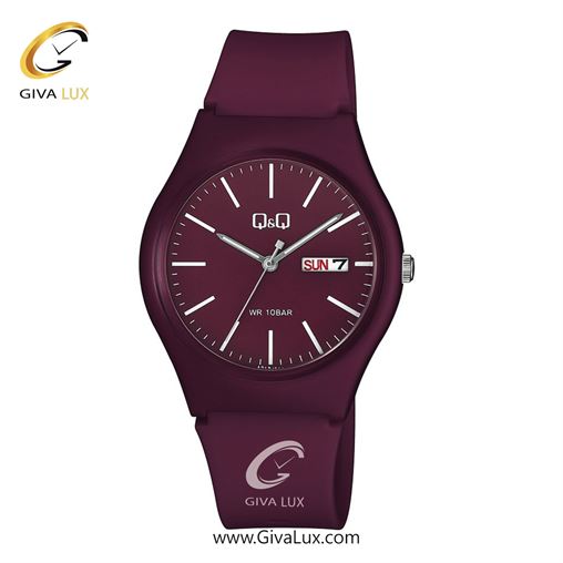 ساعت مچی اورجینال کیو اند کیو زنانه زرشکی | زرشکی | زرشکی | کد رفرنس A212J011Y