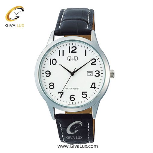 ساعت مچی اورجینال مردانه کیو اند کیو Q&Q نقره ای | مشکی| سفید| کد رفرنس A44A-004PY