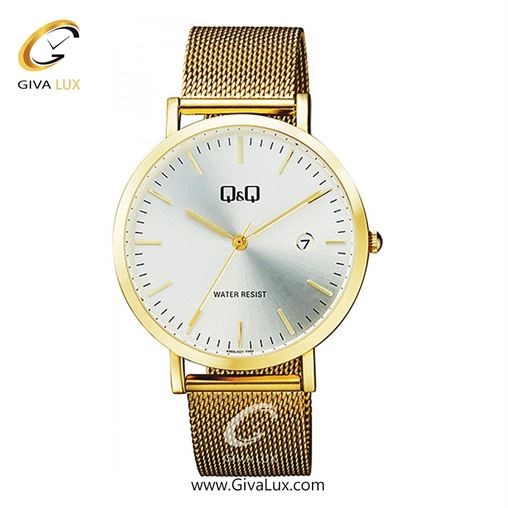ساعت مچی اورجینال مردانه کیو اند کیو Q&Q طلایی | طلایی| نقره ای| کد رفرنس A466J001Y